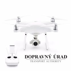 Požičanie DJI Phantom 4 - Registrovaný na DÚ