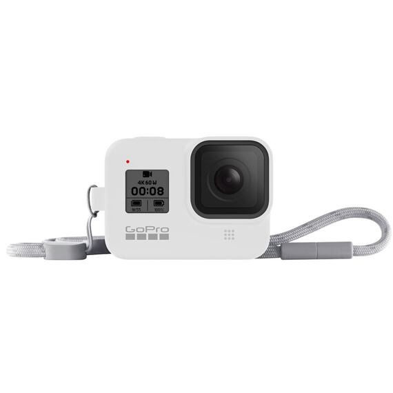 GoPro - Sleeve + Lanyard - White (HERO8) GoPro - Sleeve + Lanyard - White (HERO8)